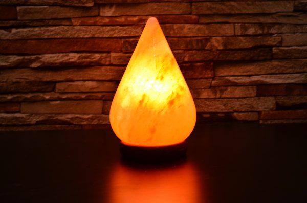 Himalayan Pink Salt Tear Drop Lamp - Hub Salt eShop