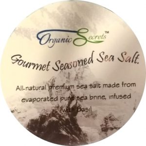 Seasoned Sea Salt Basil