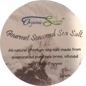 Seasoned Sea Salt Black Pepper